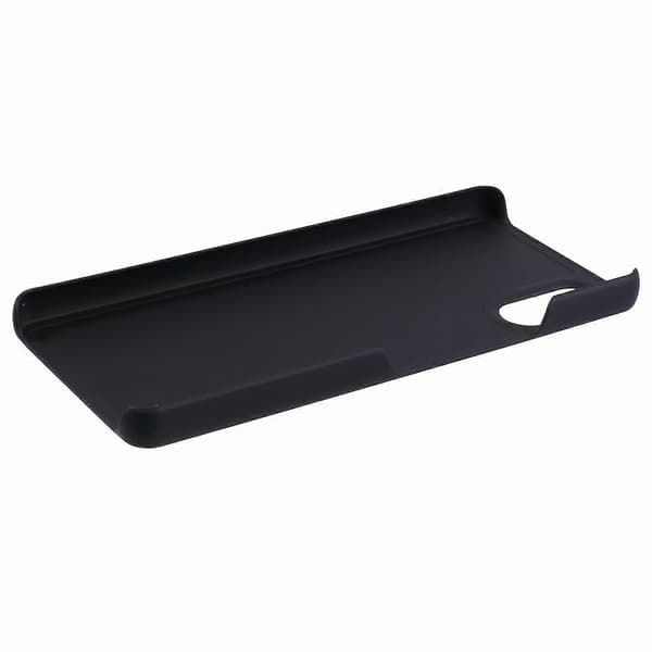 Til Sony Xperia 10 VI Case Skin-touch Mat Hård PC Ufuldstændig Dækning Telefon Shell - Sort