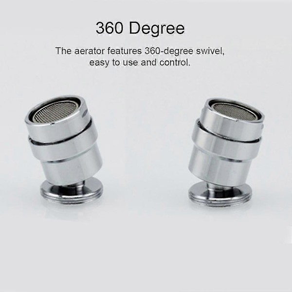Messing Adapter Drejelig Luftblander Dyse Badeværktøj Hardware 22mm