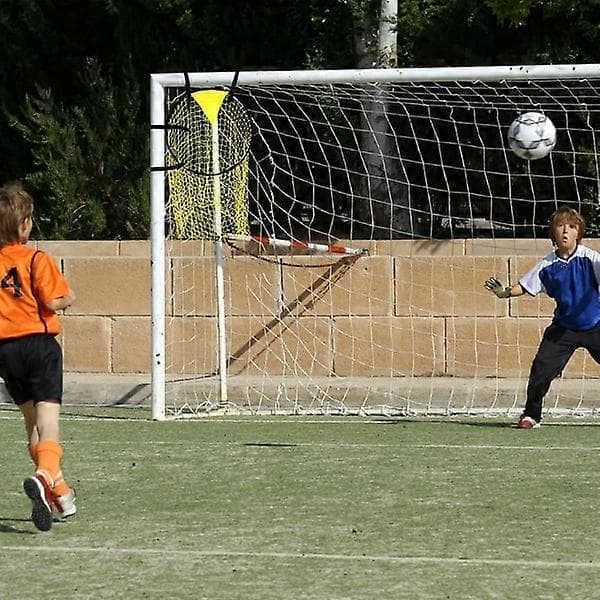 Fodboldtræning Skydemål Net Udstyr Træningsmål Net Gul