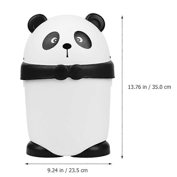 Panda Roskakori Pieni Roskakori Kannella Pöytäroskakori Työtaso Roskakori