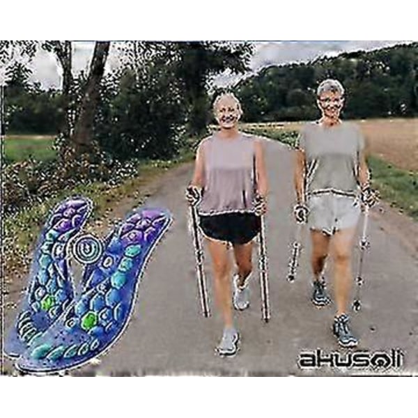 Akusoli Magneettiset kengät akupainantapohjalliset kipuun EU35-47 (30cm), pcy