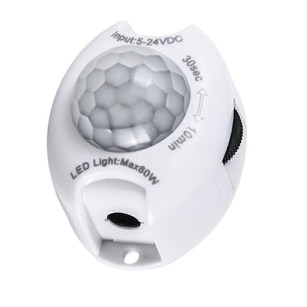 PIR bevegelsessensor LED-stripe lys minimodulbånd smart timer automatisk