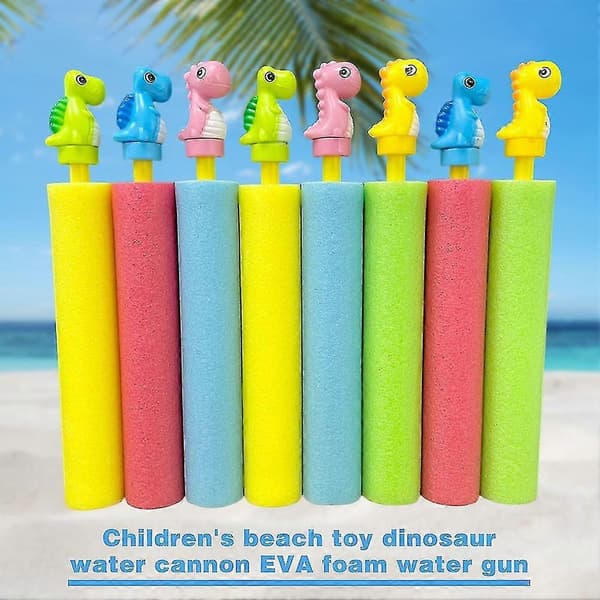 Dinosaur Højtryks Vand Spray Legetøj Lige Træk Type Spray Legetøj Til Stranden Blue