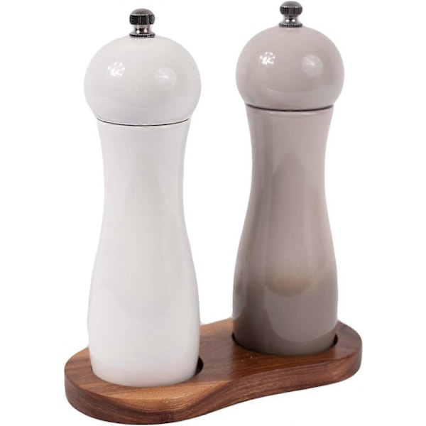 Akasie Tre Salt- og Pepperkvernbrett, Design for Beskyttelse av Spisebord