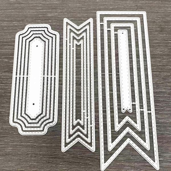 Handkonto Kolstål Skärformar Handgjord DIY Stencil Form Prägling