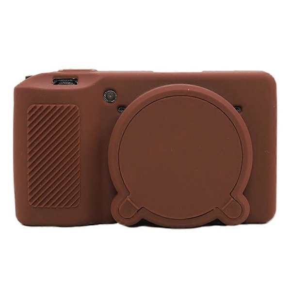 For Ricoh GR IIIx GR III Kameradeksel Anti-Riper Silikon Beskyttende Etui - Kaffe Multicolor Coffee