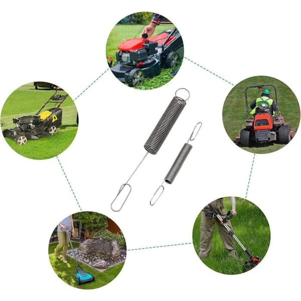 Sæt med 4 reguleringsfjedre i kulstofstål til Briggs & Stratton-motorer, reservedele