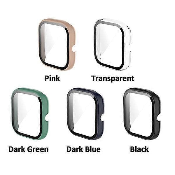 for Case+Film PC hærdet glas til Amazfit GTS 2 mini Green
