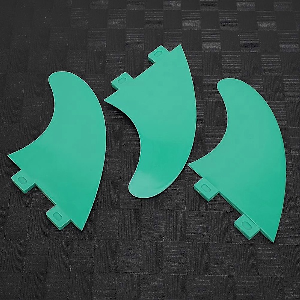 3kpl FCS G5 Surfboard Tail Fin Vasen Keskiosa Oikea Surffausvarusteet Longboard Shortboardille Green