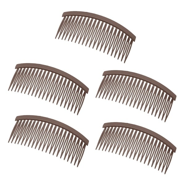5-pack Damkammaccessoarer för kvinnor, brudkammar, 21 tänder Style 5