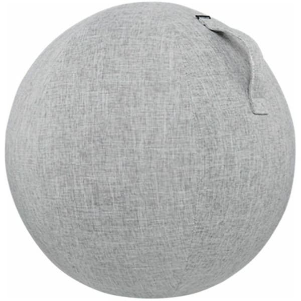 Skyddsfodral för yogabollar i bomull och linne, 55 cm, skyddstillbehör för sportbollar, grå