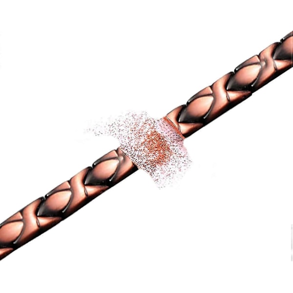Kobber Armbånd Ankelkæde Til Kvinder 25,4 cm Justerbar Ankelkæde