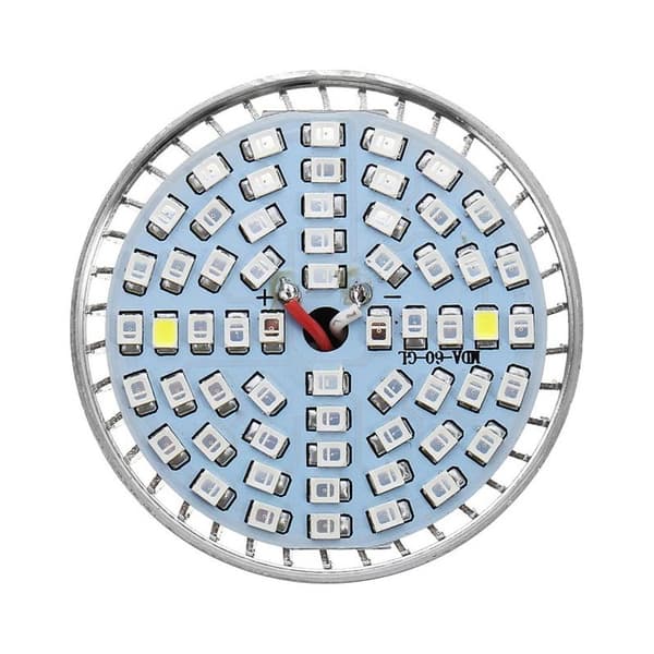 E27 60W 2835 SMD Full Spectrum Vekstpære for Hydroponiske Planter og Akvarier