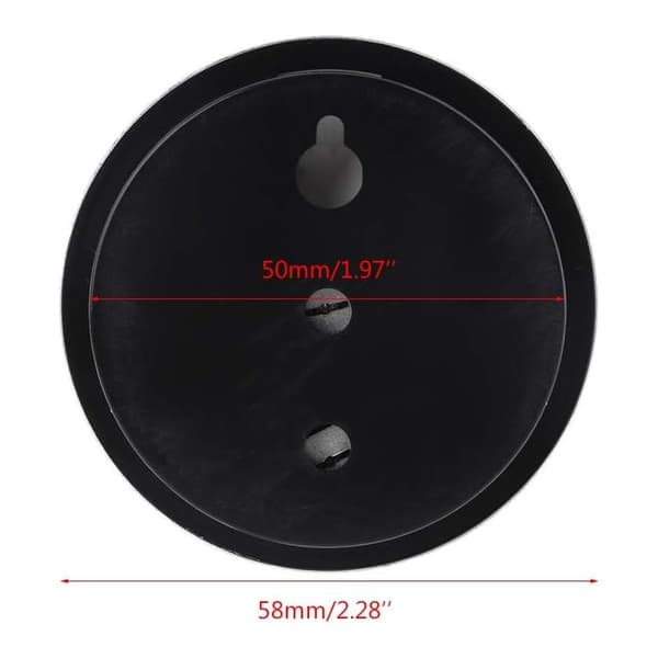 58 mm analog inomhustermometer hygrometer temperaturfuktighetsmätare för hushållsbruk