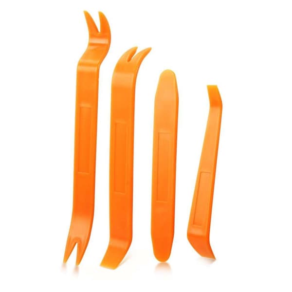 4-pak - Bilpanelafmonteringsværktøj - Orange