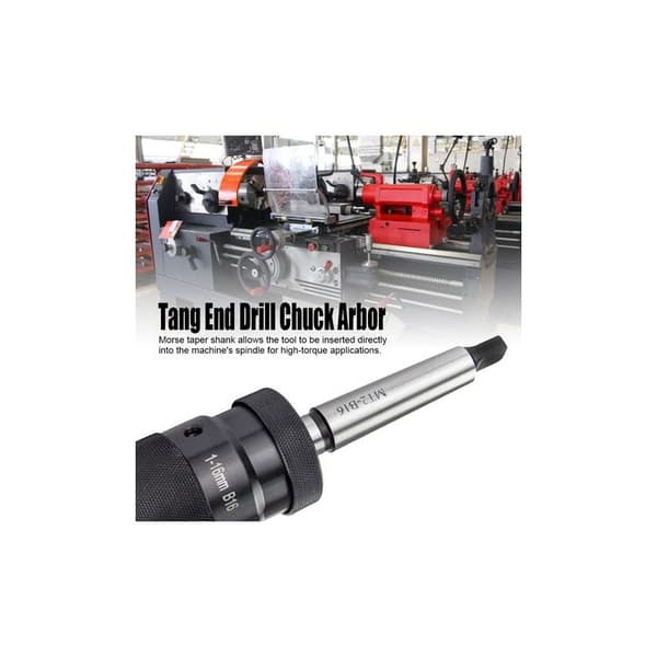 Morse Drill Chuck MT2-B16 Drill Chuck Selvstrammende Chuck Bosch Verktøyholder Morsekonus Konusforbinder
