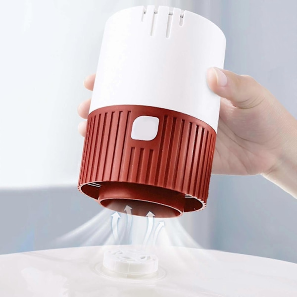 Elektrisk pump för vakuumförvaringspåsar, portabel vakuumpump för kompressionskläder, täcken och filtar FLYE1057-YuJia