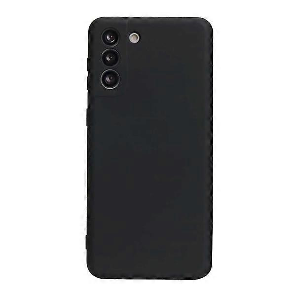 Tyndt Sort Galaxy S22 Cover Mobilcover Med Linsebeskyttelse sort