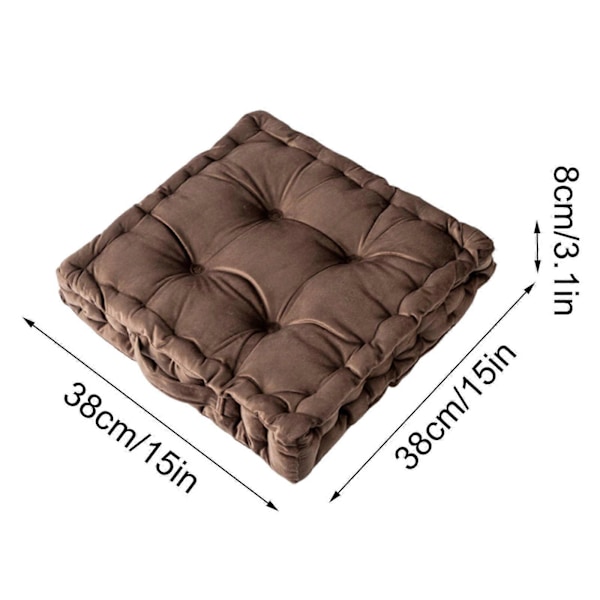 Tykt gulvpude med håndtag gulvpude sæde sofa tatami måtte F