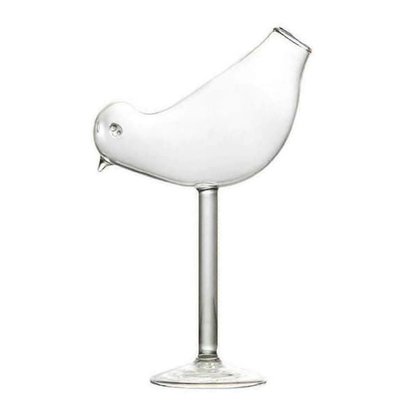 Fågelformad Vinglas Whiskeyglas Dricksglas Klart Cocktailglas 1/2st 1PC