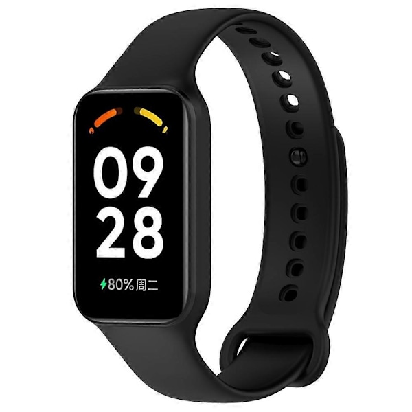Silikoninen integroitu ranneke Redmi Band 2 -älykellolle Black