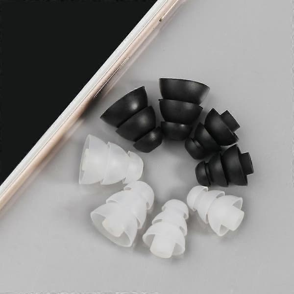 Korvatulpat Shure E3c E3g -kuulokkeille, korvaavat korvanapit, korvatulppa White