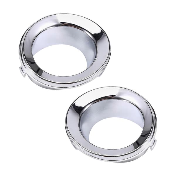 51117127941 51117127942 Bil Tåkelysramme Tåkelys Trimring for Mini R50 R52 R53 2002-2006 Sølv Electroplated silver Silver
