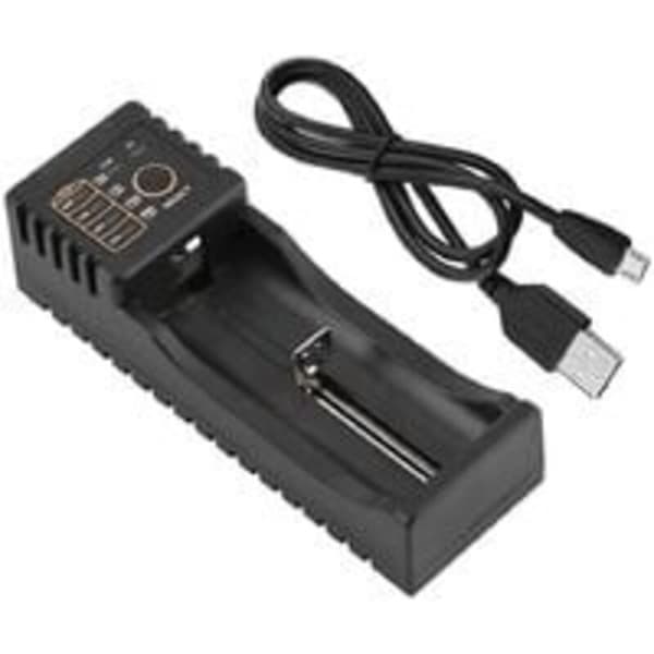 18650 Batterioplader, Universal Batterioplader, Smart Oplader, Liitokala Lii-100 Mini Multifunktionel USB Oplader 1.2V/3.7V/3V/3.85V
