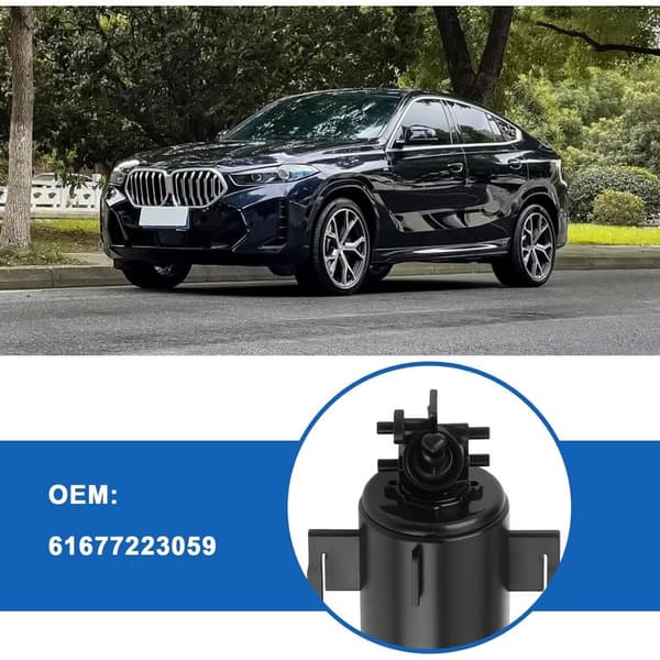 Vasen etuvalonpesusuutin 61677223059 yhteensopiva BMW X6 E71 E72 2007-2014 kanssa