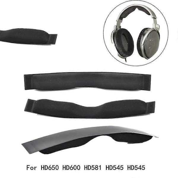 Øreputer Øreputer Hodebøyle for Sennheiser HD660S 650 600 545 565 Øretelefoner Two sponge head beam pads