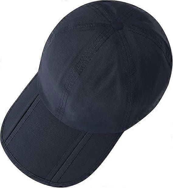 Herr Utomhus Solskydd Vattentät Snabbtorkande Vikbar Herr Baseballkeps Dark Blue