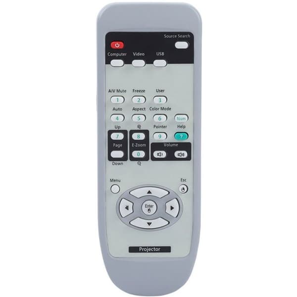 Universell erstatningsfjernkontroll for EPSON EMP-7800 EMP-7850 projektorer