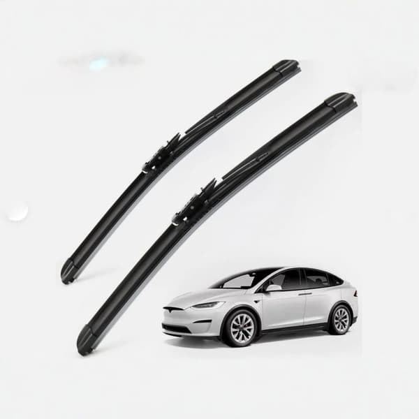 Bilrudeviskere, venstrehåndsdrevne viskerblade til Tesla Model X 2016-2019
