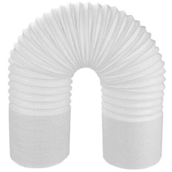 Avgasslang för bärbar luftkonditionering - 130 mm x 3 m (förstärkt PP, stålram, utdragbar)