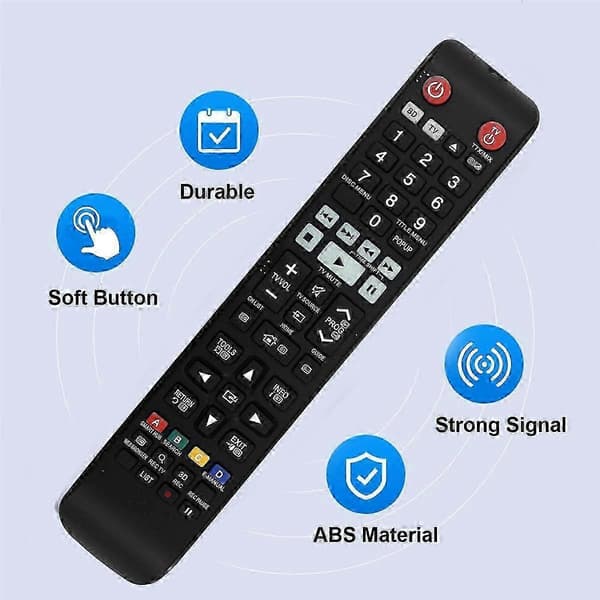 SAMSUNG BD-H8500/BDH8900A/XY Ersättningsfjärrkontroll AK59-00176A för Blu-ray-spelare