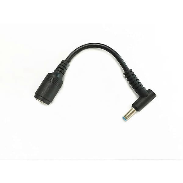 Fiauli DC Strømlader Konverter Adapterkabel 7,4 mm Hunn til 4,5 mm Hann for HP Dell