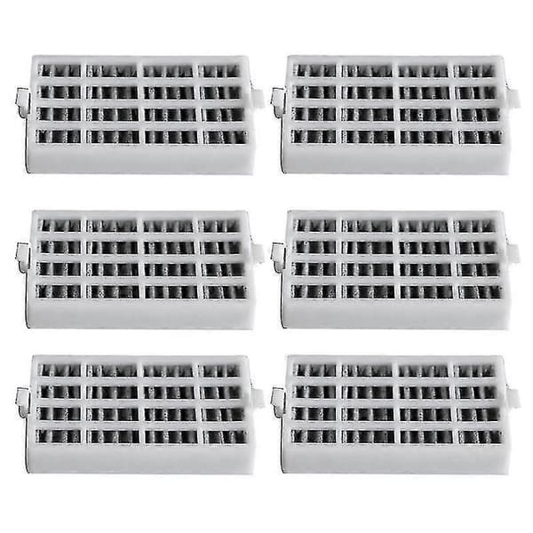 6 stk. luftfilter til Whirlpool W10311524 køleskab, friskt luftfilterdele