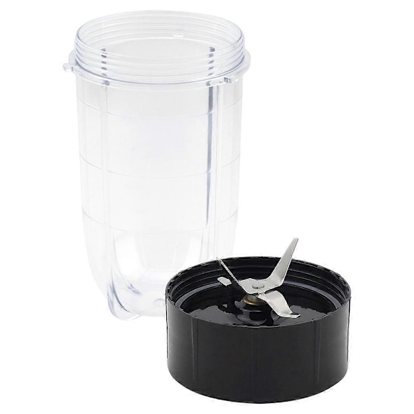Ersättningsblad + 16Oz Kopp Set för , Ersättningsdelar Kompatibla med 250W MB1001 Blender