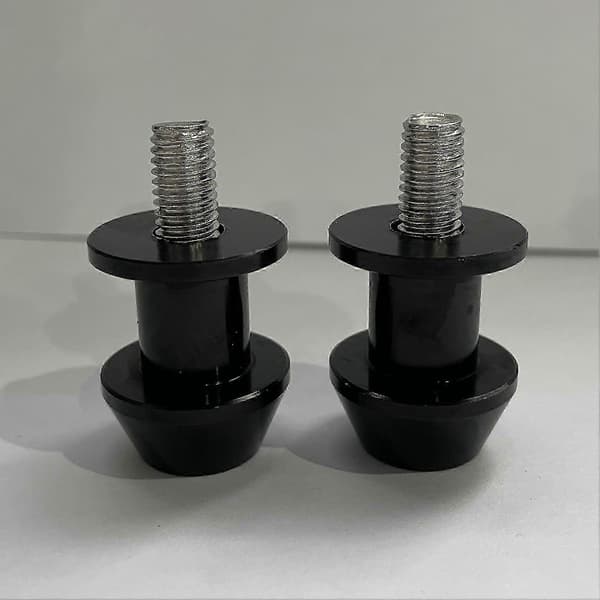 2st Universal M8 Aluminiumlegering Motorcykel Svingarmsspole Paddockställ Bobbins