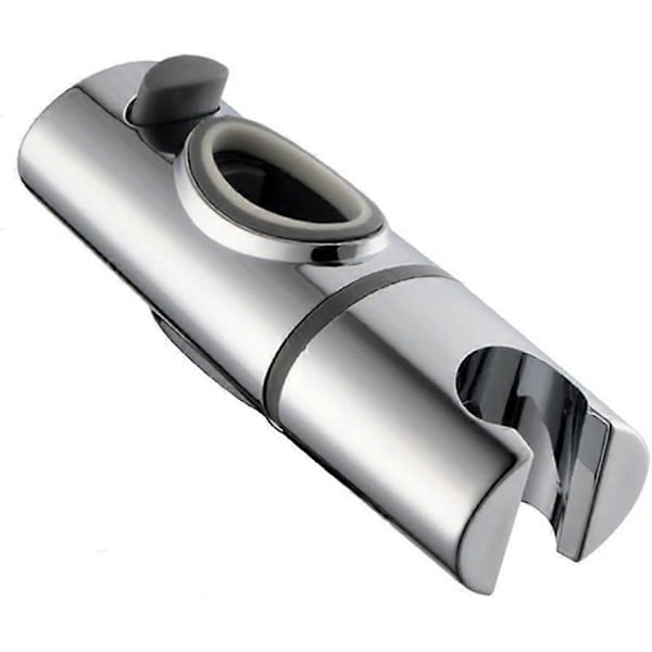 Duschfäste, Duschstångsglidare, Ersättningsfäste för Handdusch Speciellt för Oval Glidstång Höjdjusterbar Sprayhållare på Stång 35x20mm