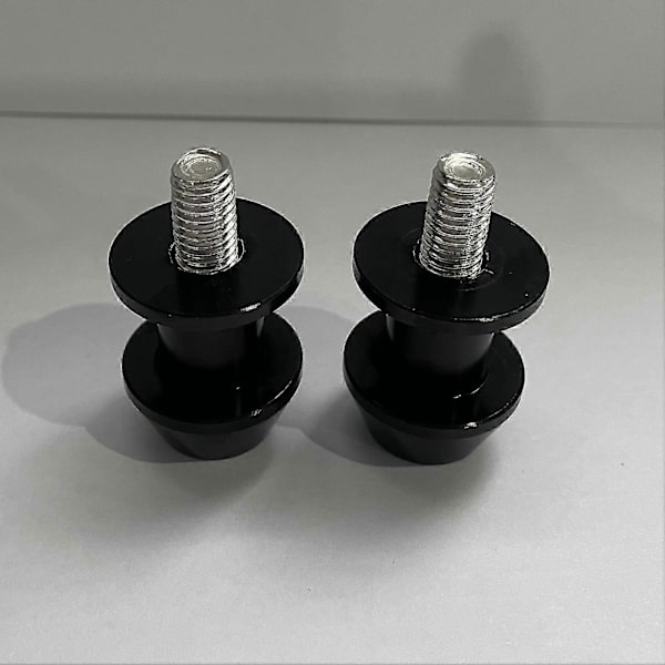 2st Universal M8 Aluminiumlegering Motorcykel Svingarmsspole Paddockställ Bobbins