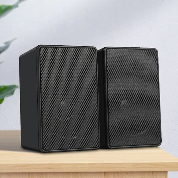 USB Kablet Høyttaler Stereo Subwoofer Lydboks 3.5mm USB Strømhøyttaler
