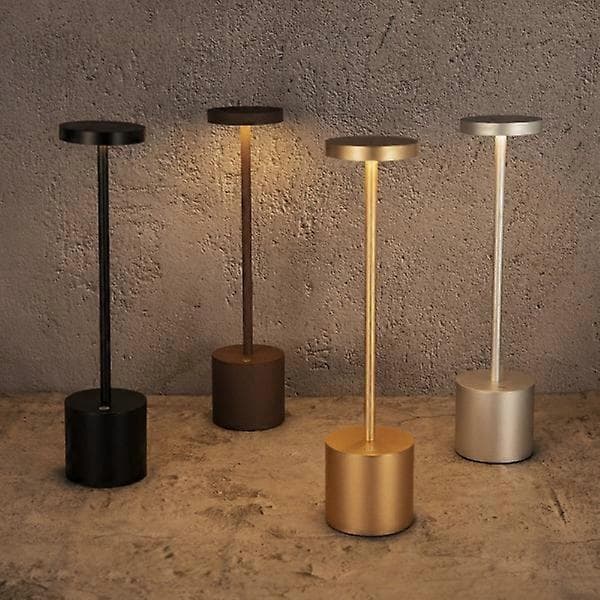 Trådløs LED Bordlampe, USB Genopladelig Bordlampe