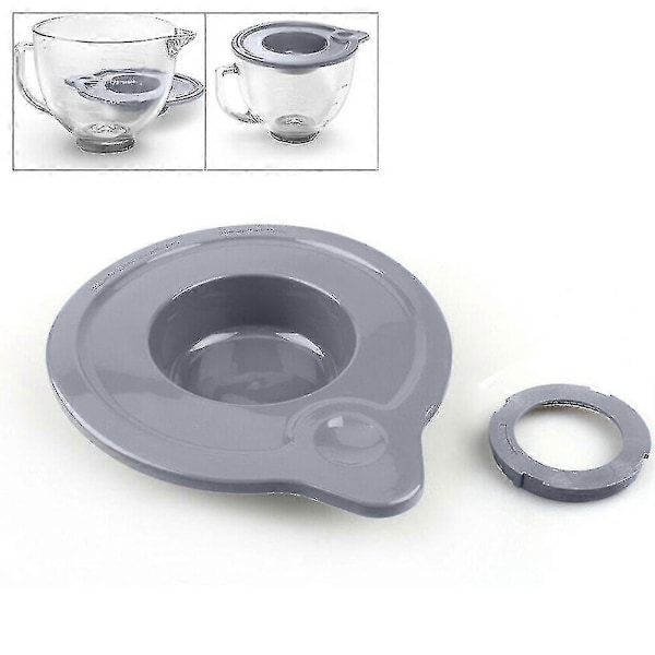 Hældelåg Tætningsdæksel Til Kitchenaid K5gb 5-quart Mixer Glas Skål Holder s202412125