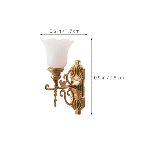Væglampe Model Miniature Haveindretning til Indretning 6 stk. Sandbordslamper
