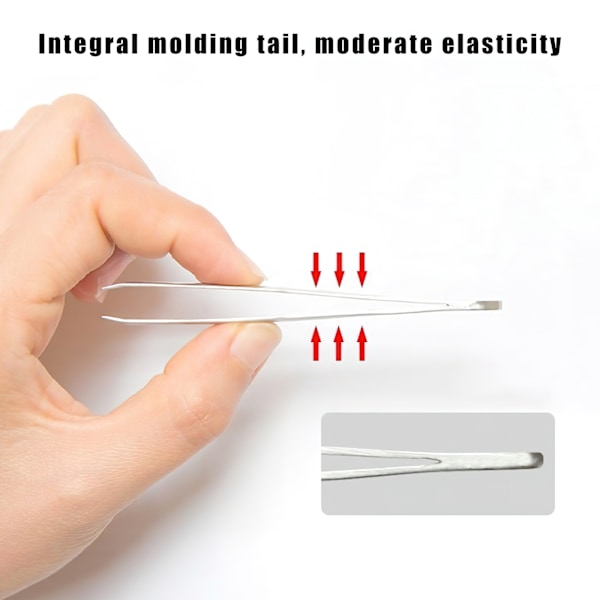 Effektiva pincetter i rostfritt stål