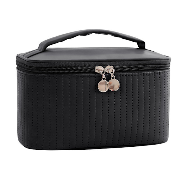 Bærbar vandtæt makeuptaske Black