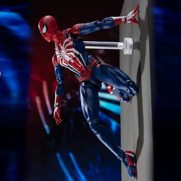 Spider-Man Action Figure - Løs kropp, flere utskiftbare kroppstilbehør - Samleobjektmodellleker - Gave til Spider-Man-fans