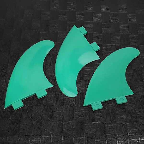 3kpl FCS G5 Surfboard Tail Fin Vasen Keskiosa Oikea Surffausvarusteet Longboard Shortboardille Green