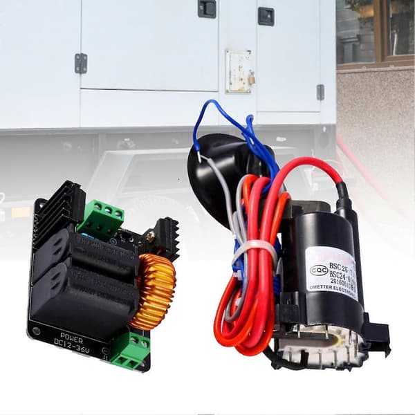 Zvs Flyback Drivkrets Högspänning Stor Effekt Dc 12-36v Spoldrivrutinskort För Sgtc Qinhai